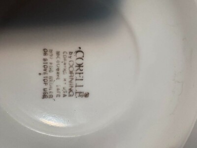 20pc Vintage Corelle Peach Floral Dinnerware Service For 4 Corning