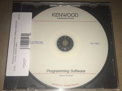 Kenwood Comm KPG Radio Programming Software Master CD Perfect For Radio Shops!
