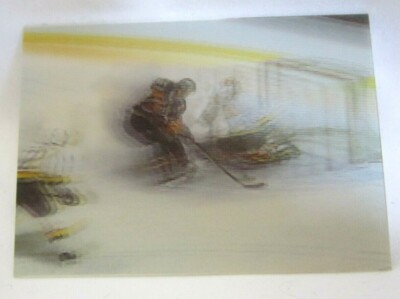 Jaromir Jagr 1997-98 Pinnacle 3D Motion Card Ice Breakers Card#23!Penguins RW