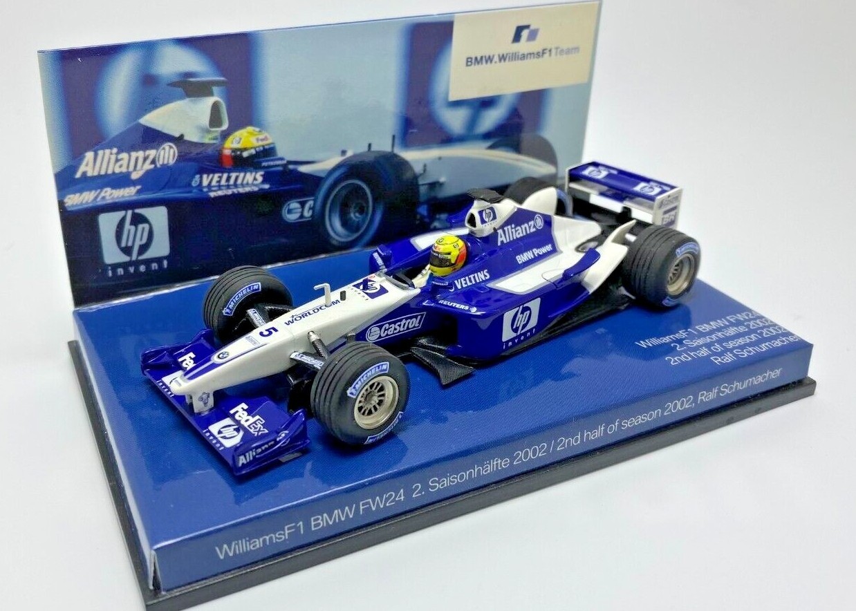 Williams F1 BMW, FW24, 1:43 Scale Diecast Model, 80420150627