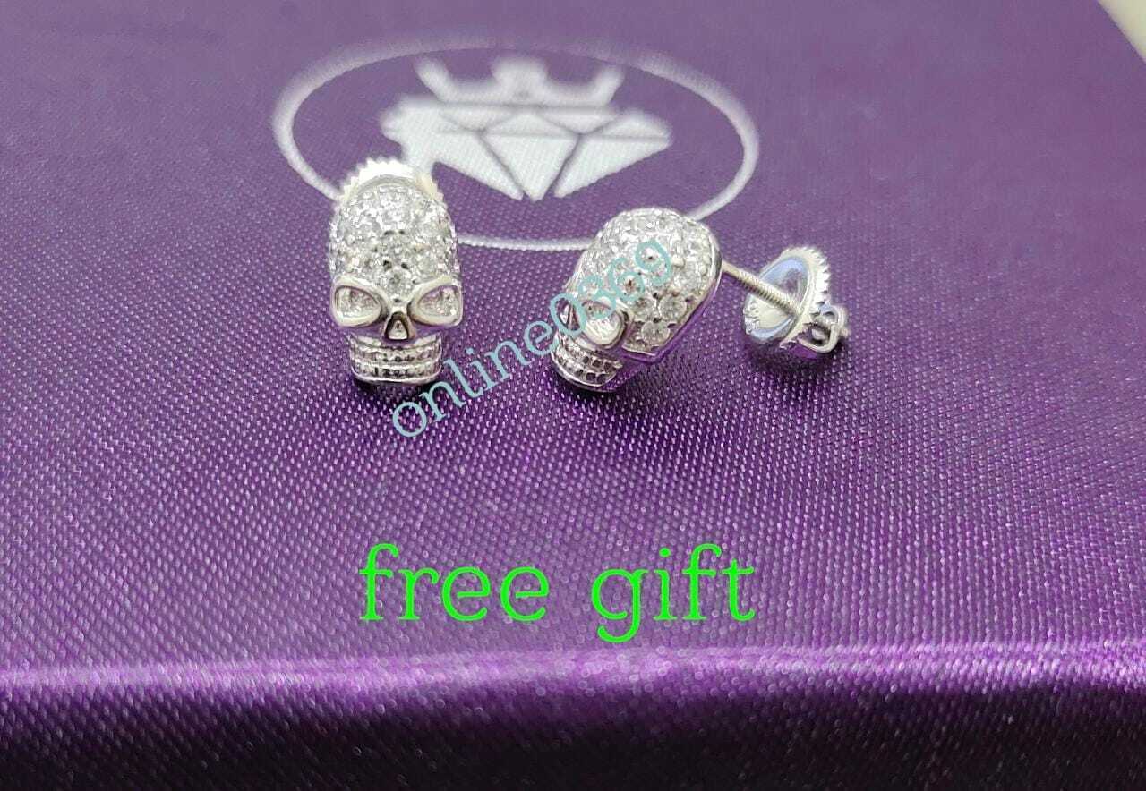 Pre-owned Online0369 Mens 9ct Round Moissanite 10 Row Broad Tennis Link Bracelet 925 Silver Free Stud In White