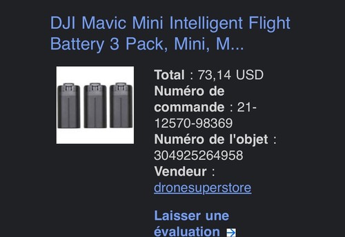 DJI Mavic Mini Intelligent Flight Battery 3 Pack, Mini, Mini