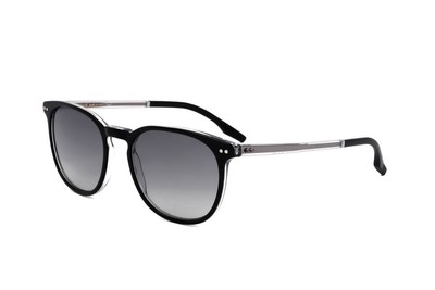 Safilo TRATTO 12/S 7C5 BLACK CRYSTAL 52/19/145 Men's Sunglasses
