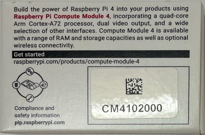Lot of 10 Raspberry Pi Compute Module 4 Lite wireless, 2GB RAM - CM4102000