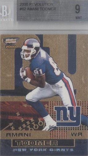 2000 Pacific Revolution Amani Toomer #62