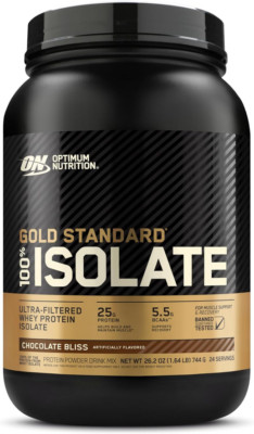 Optimum Nutrition Gold Standard 100% Whey Isolate Chocolate Bliss 1.64 lb 744g