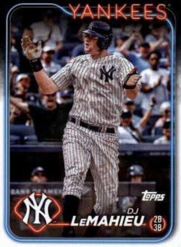 DJ LeMahieu 2023 Topps Museum Collection Primary Pieces Quad