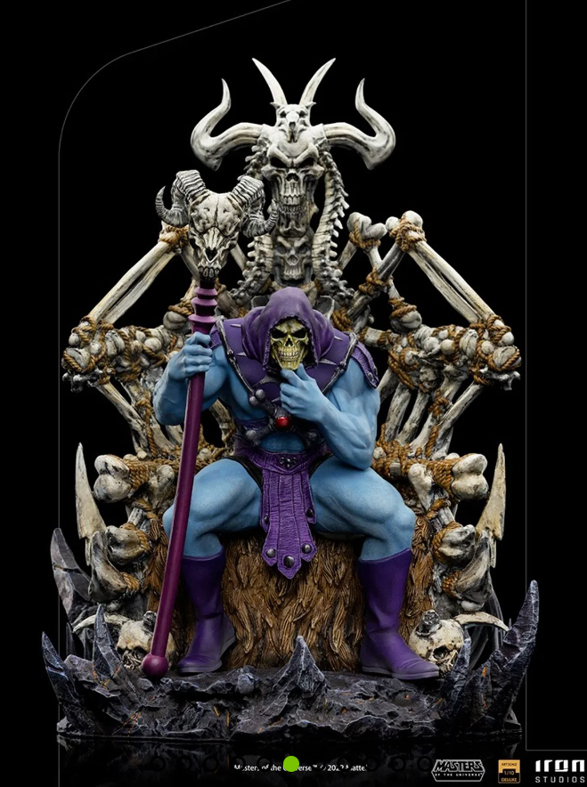 Iron Studios Skeletor on Throne Deluxe 1:10 Art Statue