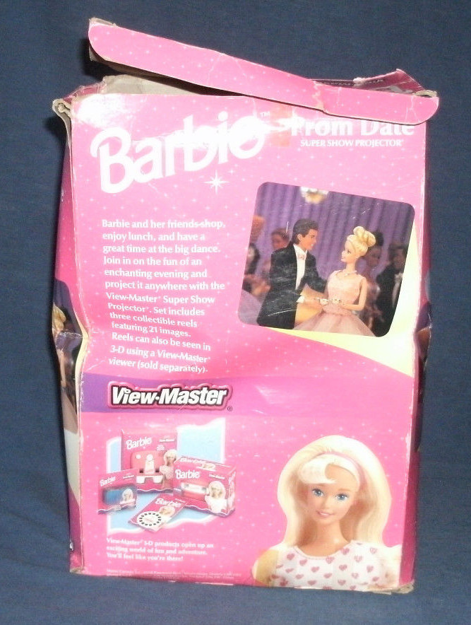 Only 1 on ebay BARBIE SUPER SHOW PROJECTOR 1998 VIEW-MASTER PROM DATE Rare