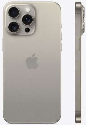 APPLE iPhone 15 Pro Max 5G 256 GB 6,7 Zoll 48 MP titan natur MU793ZD/A - Bild 2 von 3