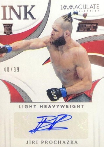 2021 Panini Immaculate Collection UFC - Jiri Prochazka #II-9