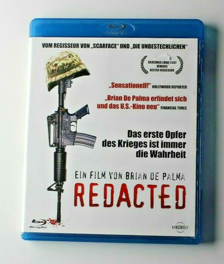 Redacted.....Ein Film von Brian de Palma.....Blu-Ray