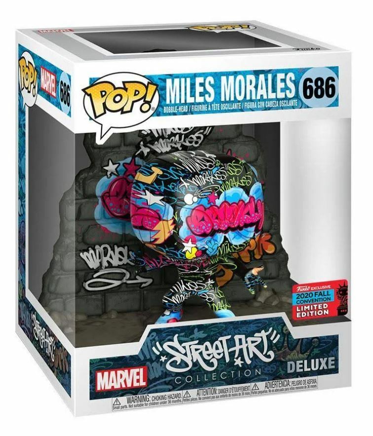 【2025年】高評価レビューアイテム特集 Street Marvel Pop! Funko Art Morales Miles Spider-Man アメコミ