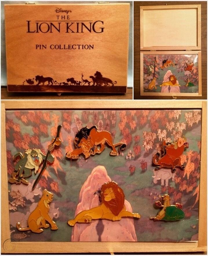 PREMIER LION KING DISNEY PIN COLLECTION BOXED SET OF 6 PINS NIB eBay