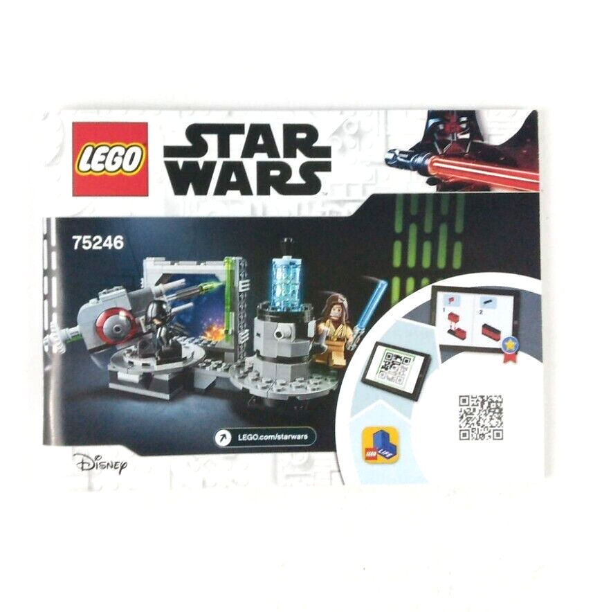 LEGO Disney Star Wars Death Star Cannon Instruction Manual Boo...