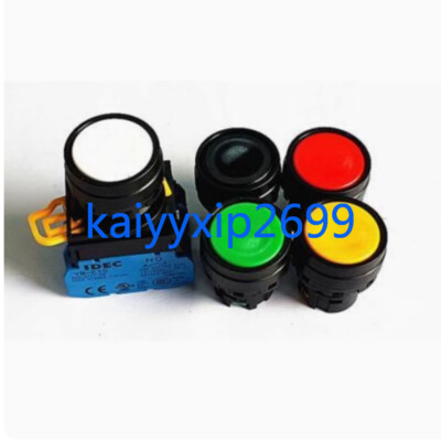 1PC New IDEC Flat head self-locking button YW1B-A1E01G 1NC green #LL