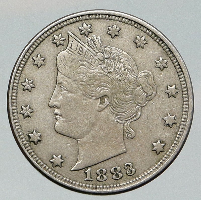 1883 UNITED STATES US LIBERTY Antique NO CENT Old VINTAGE
