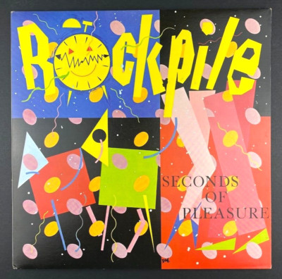 Rockpile   Seconds of Pleasure   Original Press vinyl record LP EX