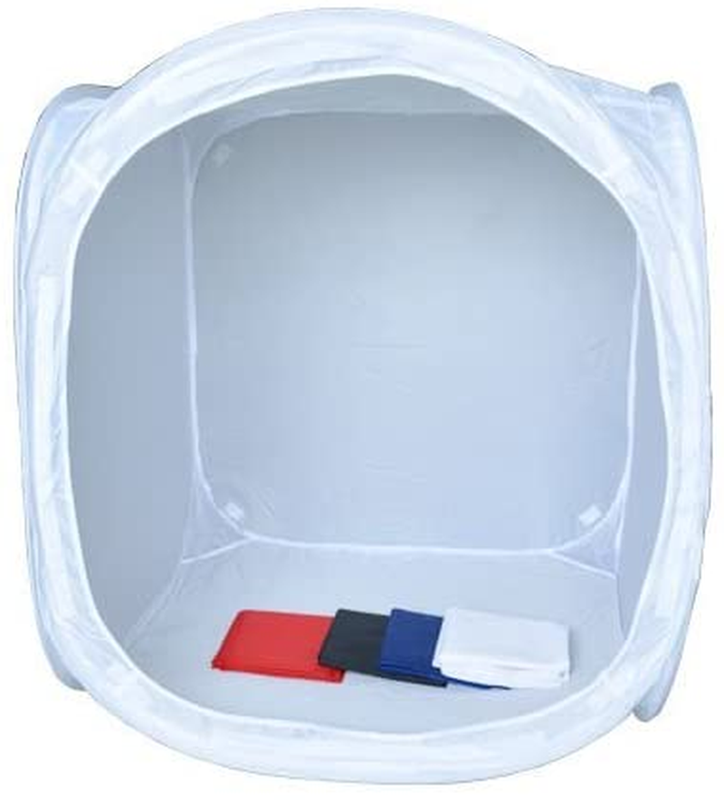 24″ Portable Photo Studio Shooting Tent Light Box Tent with 4 Colors Backdrops