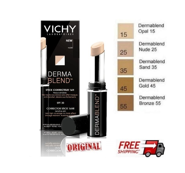 Vichy Dermablend Corrective Stick 14hr SPF 30 Shade Nude 25 eBay