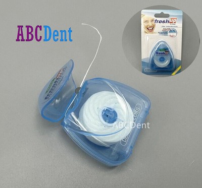 Dental Oral Hygiene Floss Teeth Cleaning Wire Thread Wax Mint Spool Flosser