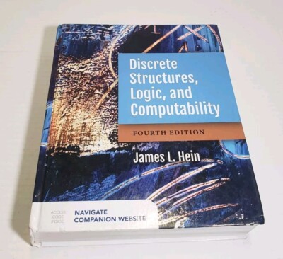 Discrete Structures, Logic, And Computability - Hardcover - GREAT CONDITION 