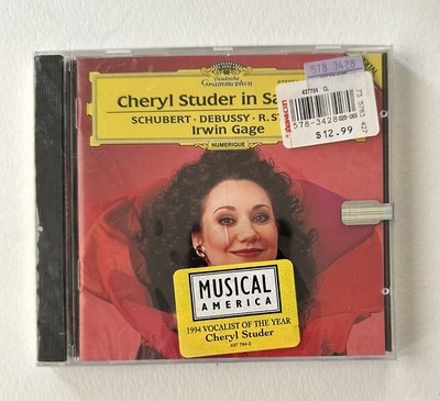 RICHARD STRAUSS - Cheryl Studer In Salzburg - CD - **BRAND NEW/STILL SEALED**