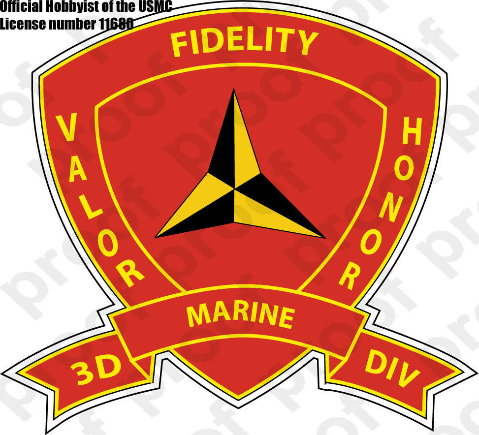 2013年 3d Marines 刺繍パッチとステッカー 2013年 3d Marines 刺繍パッチとステッカー （STICKER U.S. 3rd