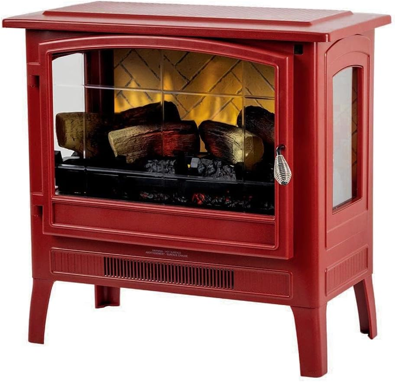 Stove Heater In Deep Red | Provides Sup