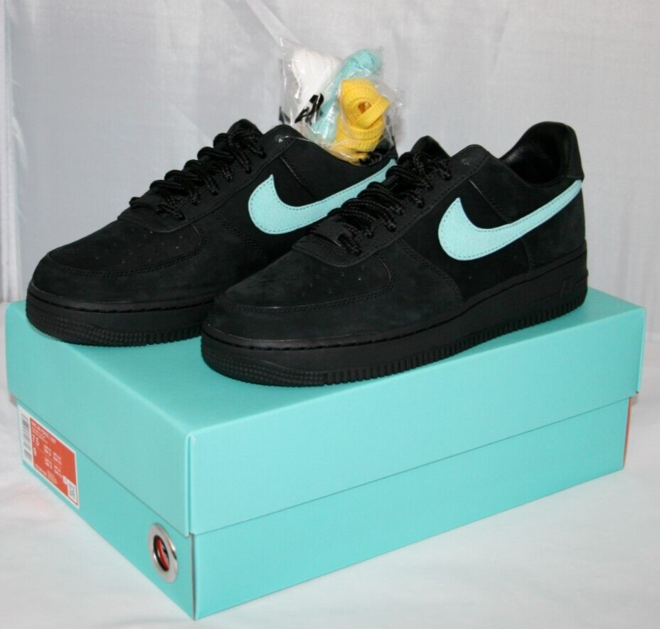 新品 NIKE AIR FORCE 1 '07 ティファニーカスタム 27cm Tiffany & Co. × Nike Air Force 1 Low 