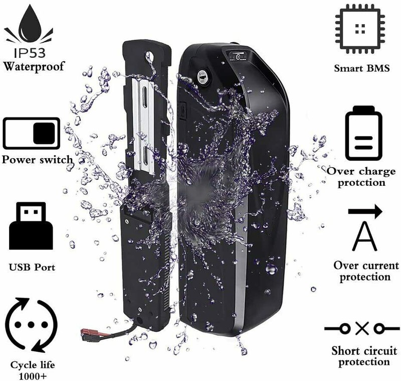 48V 1000W Ebike Battery &le;1000W Electric Bike Motor Lithium Battery
