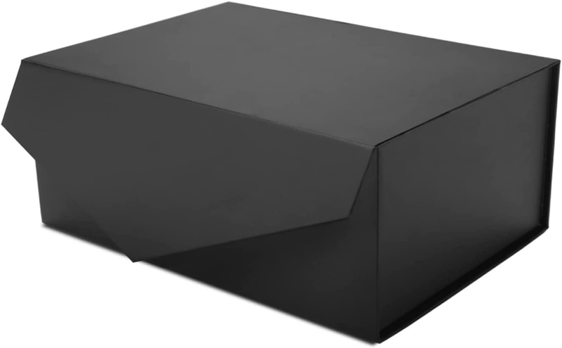 With Lid For Present, Magnetic Closure Rectangle Collapsible Gift
