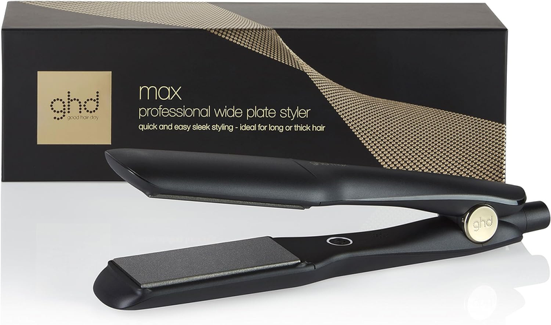 Max Wide Plate Hair Straightener Tool Curl Thick Curly Long Hair AU Plug