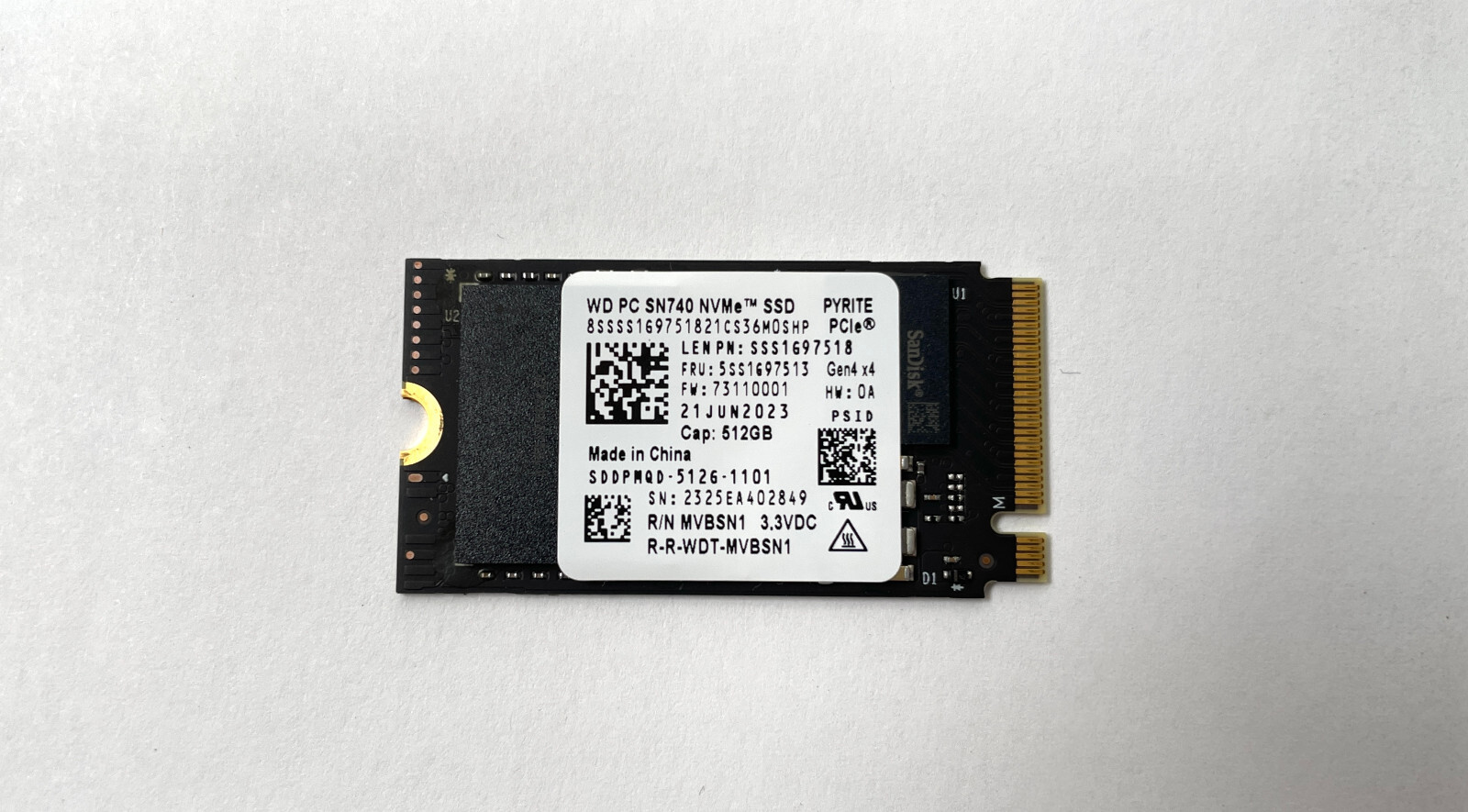 ケース付 ウェスタンデジタル PC5000S M.2SSD 2230 1TB ケース付 ウェスタンデジタル PC5000S M.2SSD 2230 1TB 1 TB m.2