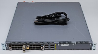 JUNIPER EX4600-40F-AFO 24 SFP+/SFP PORTS, 4 QSFP+ PORTS NETWORK SWITCH