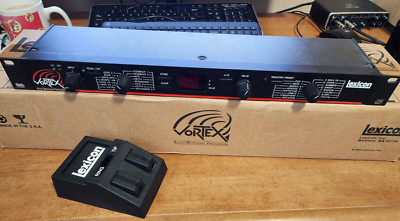 Lexicon Vortex Audio Morphing Effects Processor With foot switch. Mint condition