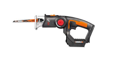 WORX WX550L.9 20V AXIS 2-in-1 Reciprocating Saw and Jigsaw with Orbital Mode,...