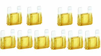 10 Pcs 20 Amp Large Blade Style Maxi Fuse for Car RV Boat Auto (12V only)