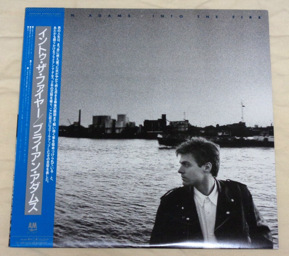 Bryan Adams Into The Fire 1987 A&M C28Y3166 Japan LP OBI