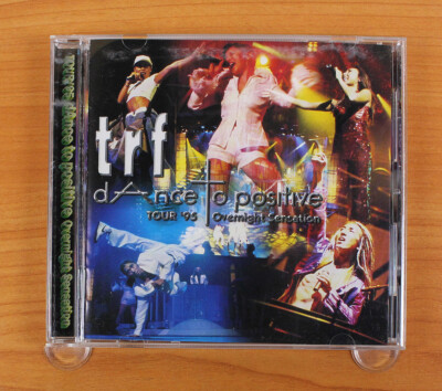 TRF - Dance To Positive Tour '95 - Overnight Sensation CD (Japan 1995)