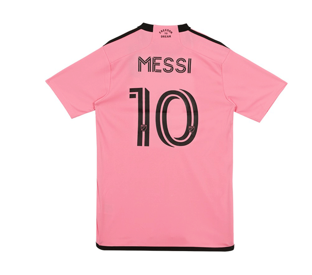 adidas Men Inter Miami CF Home Shirts Pink Soccer Football