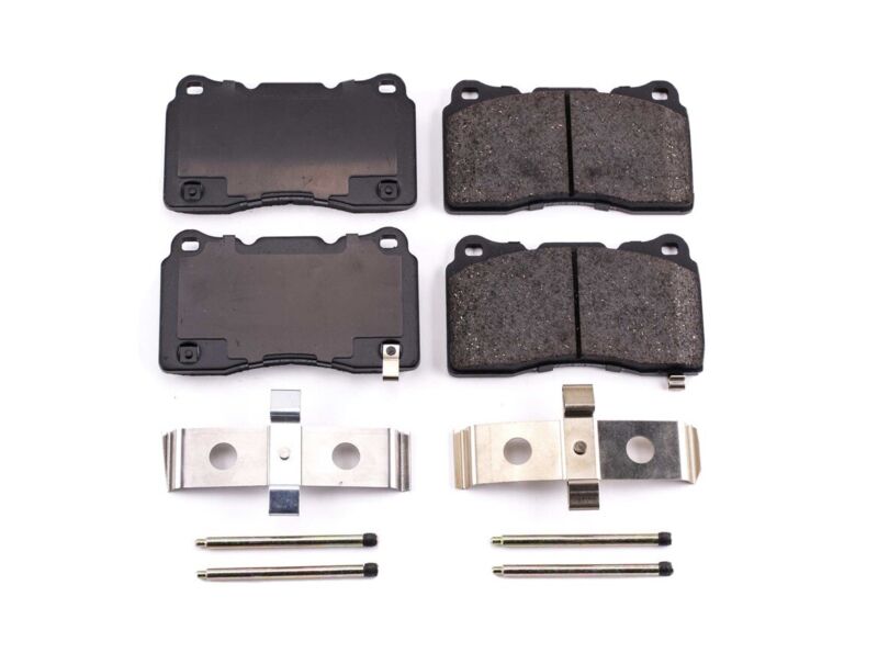 Powerstop Ceramic Brakes Pads + Pin Kit For 4 Piston Rear Brembo Cts-v Calipers