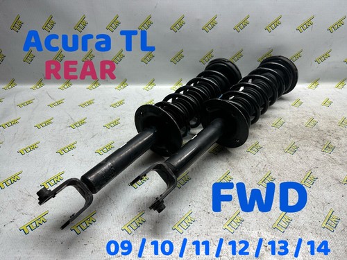 09-14 Acura TL REAR FWD Shock Strut Suspension LEFT and 3.5