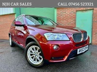 2014 (63) BMW X3 SDRIVE 18D SE AUTO 70,000 MILES SERVICE HISTORY UK DELIVERY