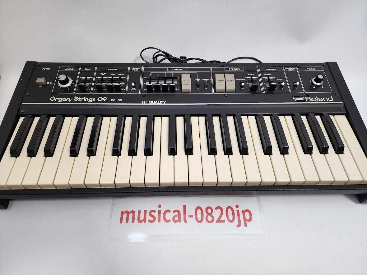 Roland RS-09 Organ Strings ケース付 XZ 3673 Amazon | Roland Organ/Strings RS-09 Older Version ローランド