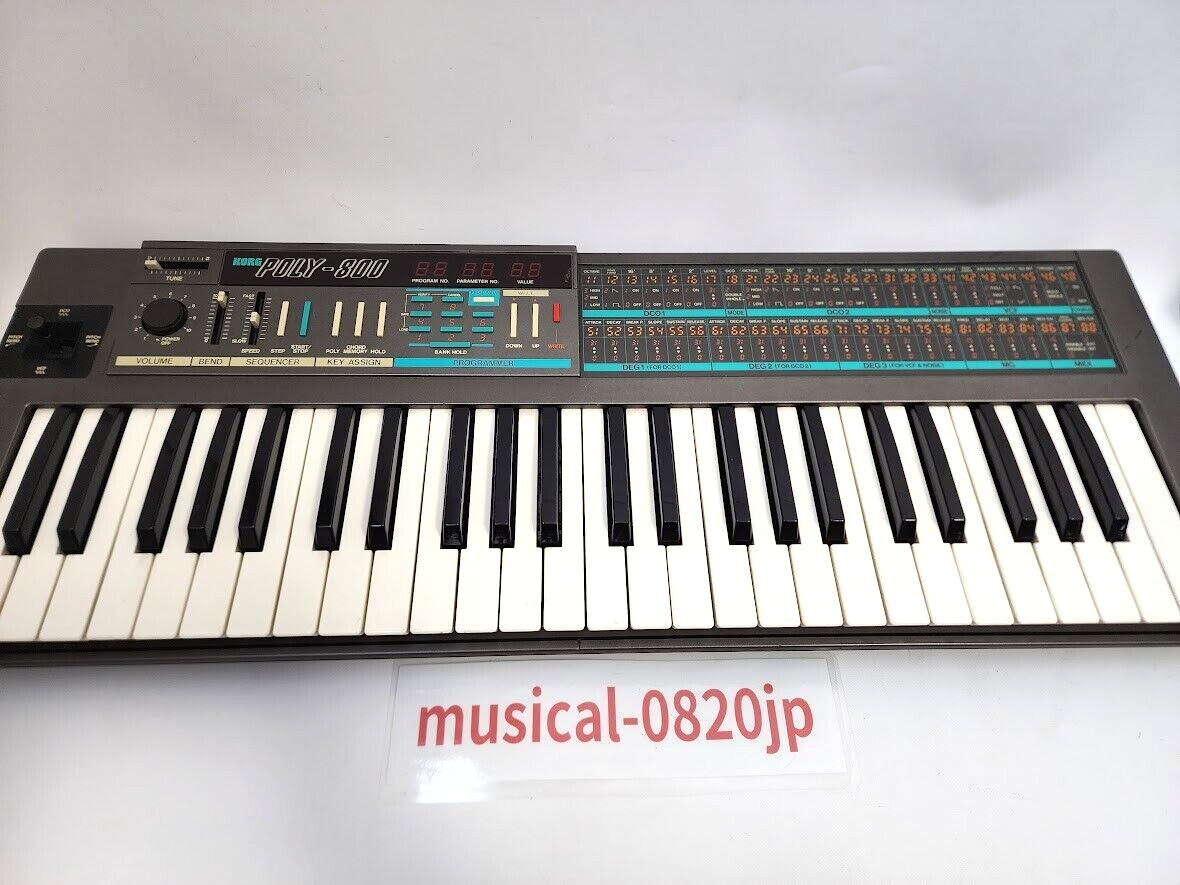 鍵盤楽器 KORG POLY-800 Korg Poly-800 | Vintage Synth Explorer