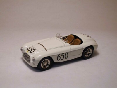 速くおよび自由な Ferrari 166 MM Spider 1950 #37 1:43 Model Art-model | eBay ミニカー
