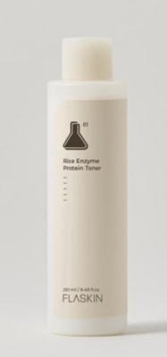 Flaskin Rice Enzyme Protein Toner 250ml Moisturizing K-Beauty