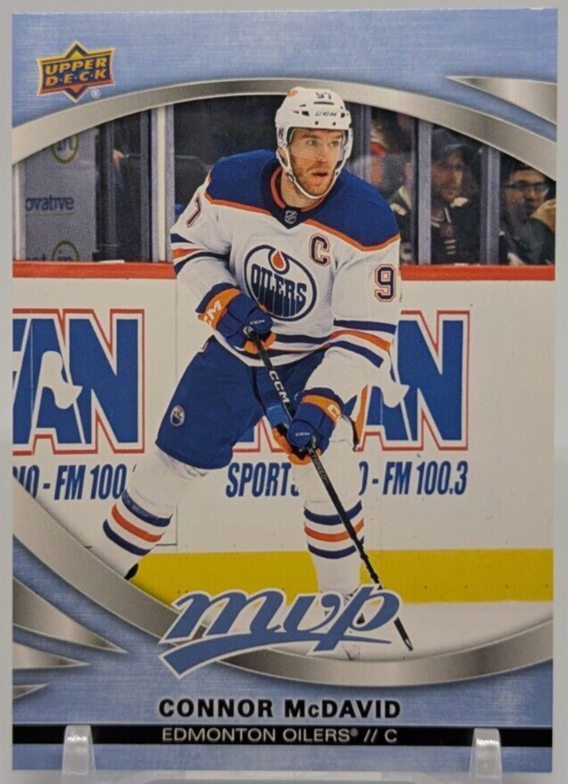 🔥2023-24 Upper Deck MVP Connor McDavid Card #35 NHL