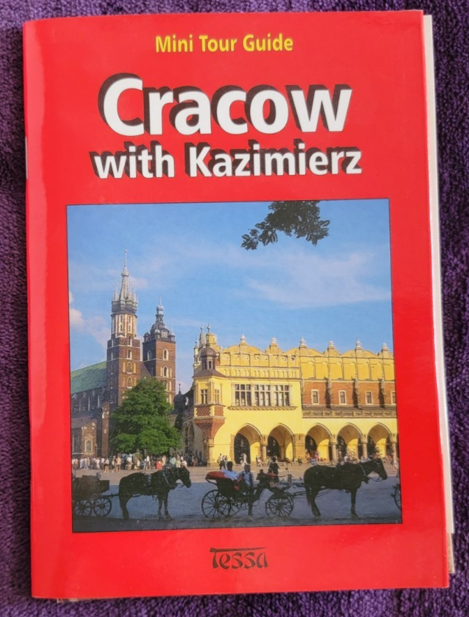 Kraków Tour Guide + 8 Postcards   Hotel Brochures Poland LOT Basilica +more 1999